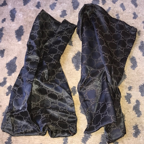 Purple silk Gucci heels - Picture 6 of 6